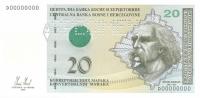 Gallery image for Bosnia and Herzegovina p75s: 20 Convertible Maraka